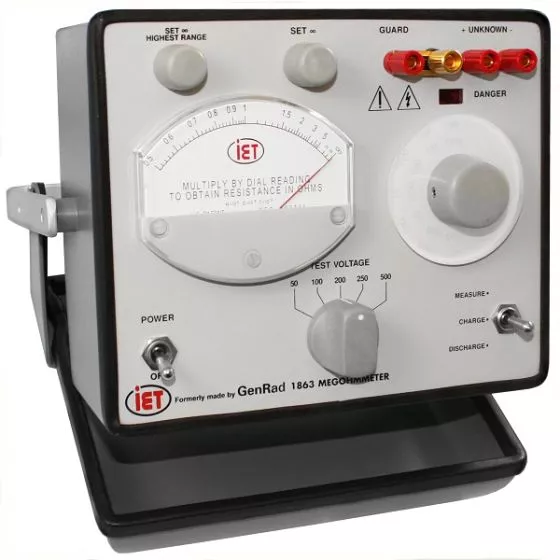 Meg3Dスト Megohmmeter GenRad/ Quadtech 1863 Megohmmeter - IET Labs, Inc