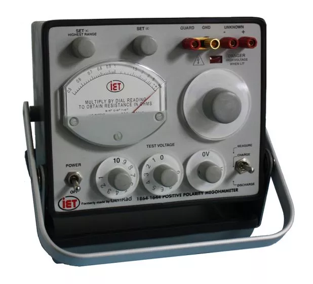 GenRad 1864-1644 Submarine Cable Test Megohmmeter -IET Labs, Inc
