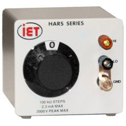 HARS-LX-1-100K Decade Resistance Substituter