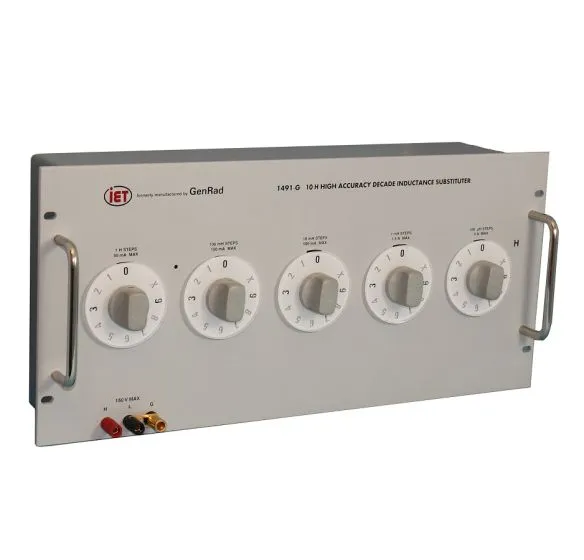 GenRad /General Radio 1491 D, G Precision Decade Inductor -IET