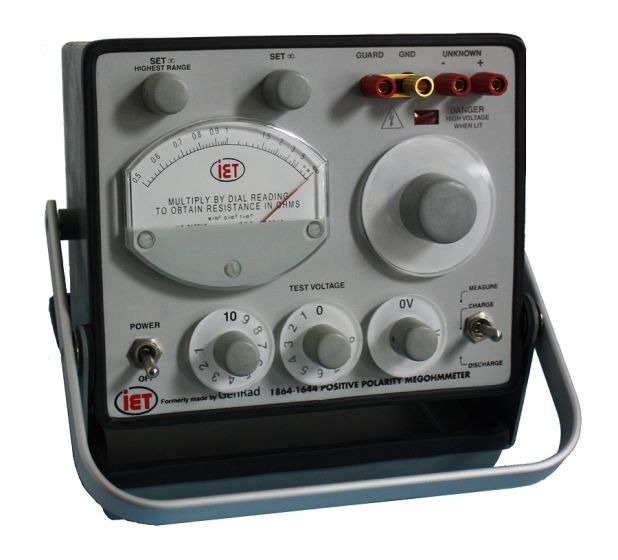 GenRad 1864-1644 Submarine Cable Test Megohmmeter -IET Labs, Inc