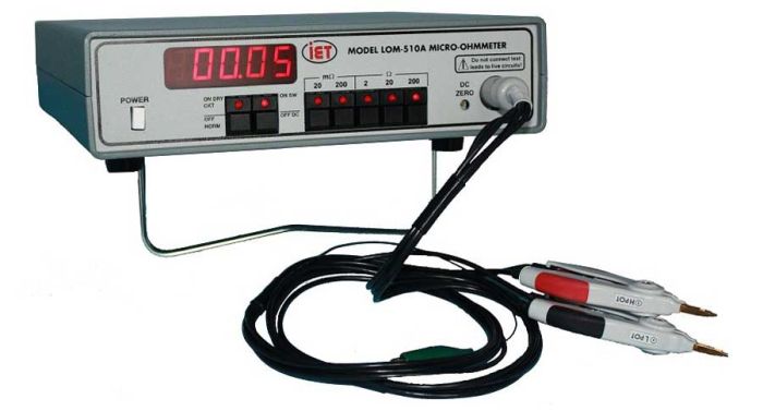 LOM-510A Micro-Ohmmeter