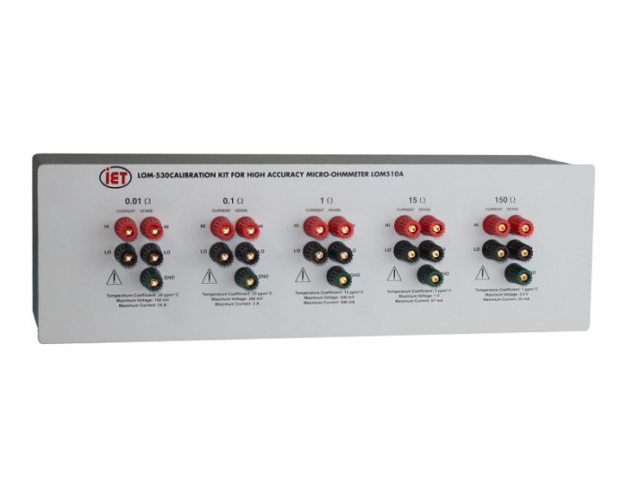 LOM-530 Microohmmeter Calibration Kit for LOM-510A